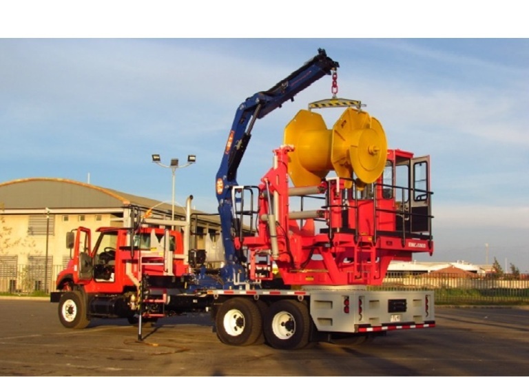 MC-500D Truck Mounted Cable Reeler