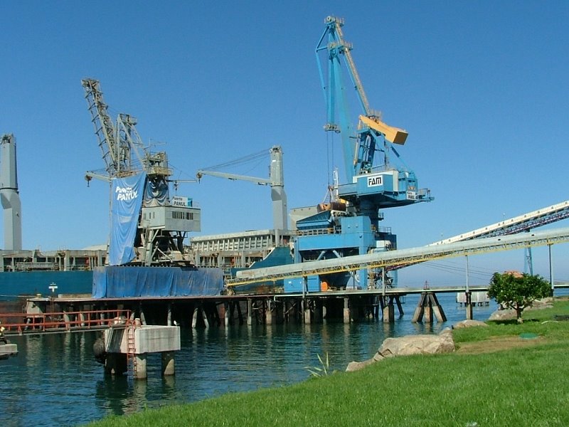 Grua FAM, terminal norte Puerto de San Antonio